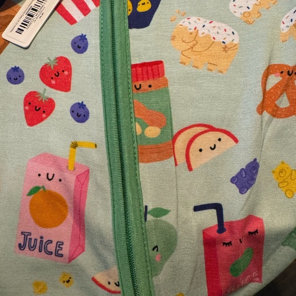 NWT Little Sleepies Snack Attack zippy - Picture 7 of 9